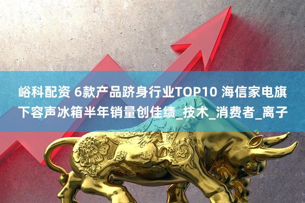 峪科配资 6款产品跻身行业TOP10 海信家电旗下容声冰箱半年销量创佳绩_技术_消费者_离子