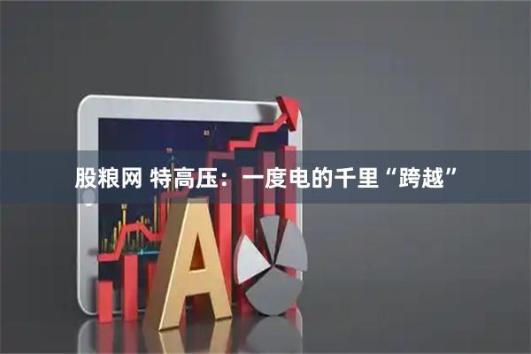 股粮网 特高压:一度电的千里“跨越”